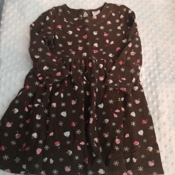 NWT Gymboree ICE CREAM SWEETIE Blue Pink Floral Flower Dress Girls Size 3 6 7
